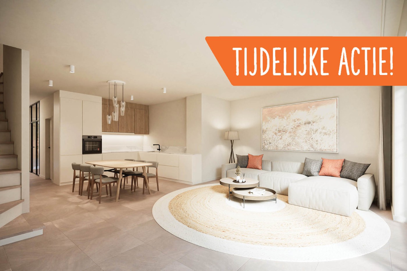 Riante nieuwbouwwoning met 4 slpk., autostaanplaats, kelderberging en tuin - foto 1