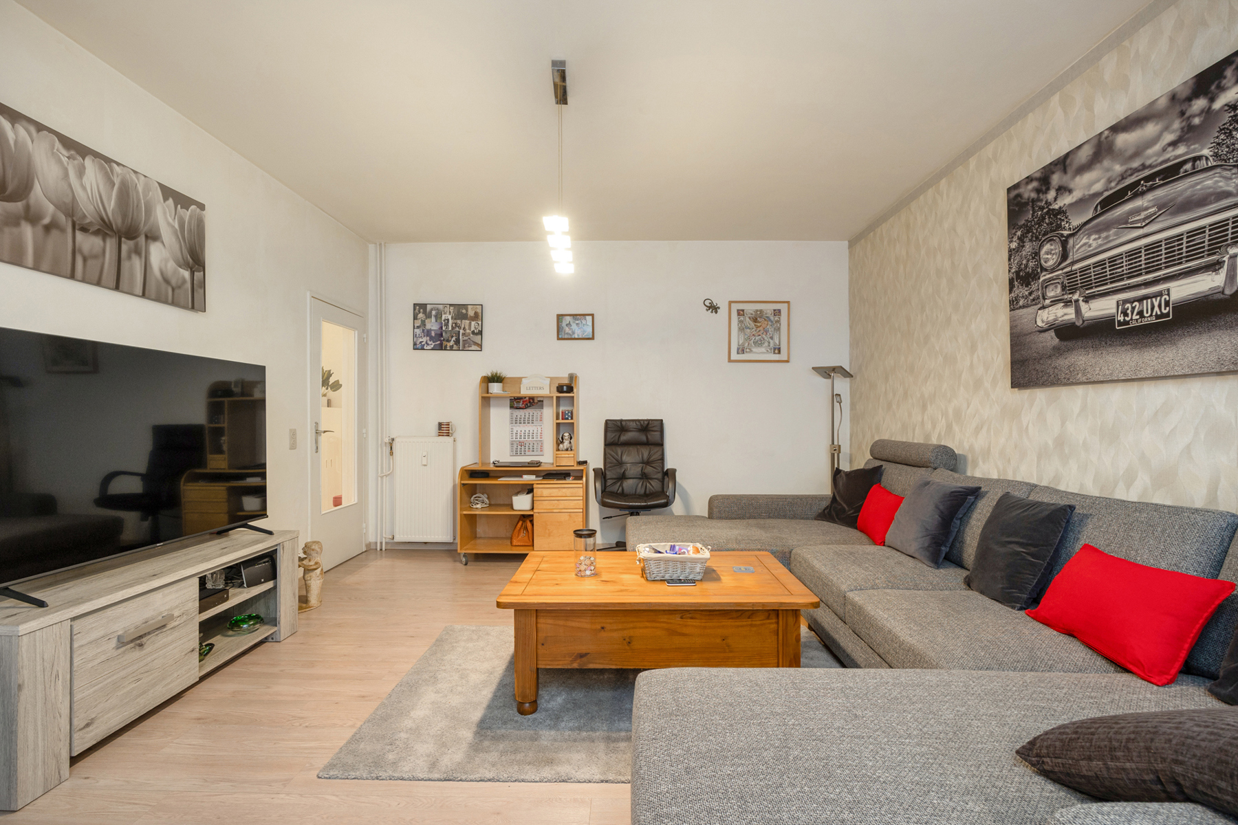 Gelijkvloersappartement met 2 slpk en garage - foto 3