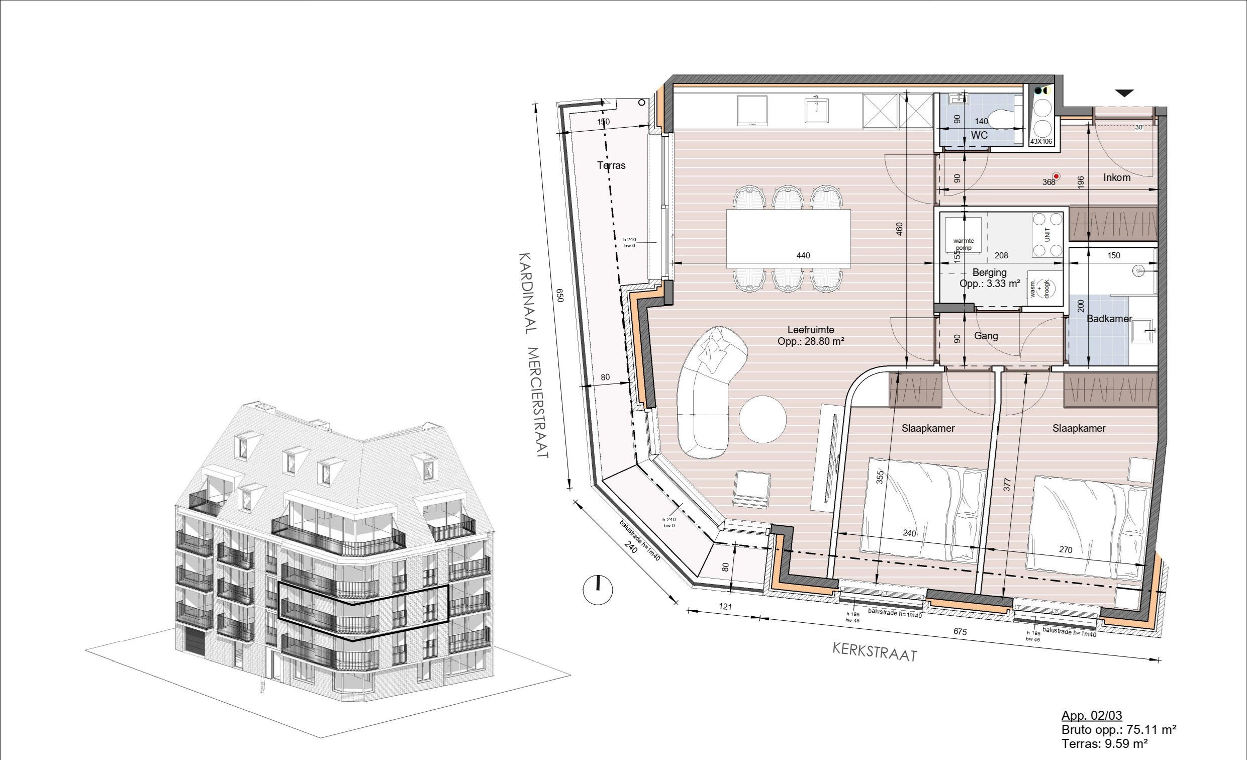 Uniek hoekappartement gelegen in Res. Antoine - foto 3