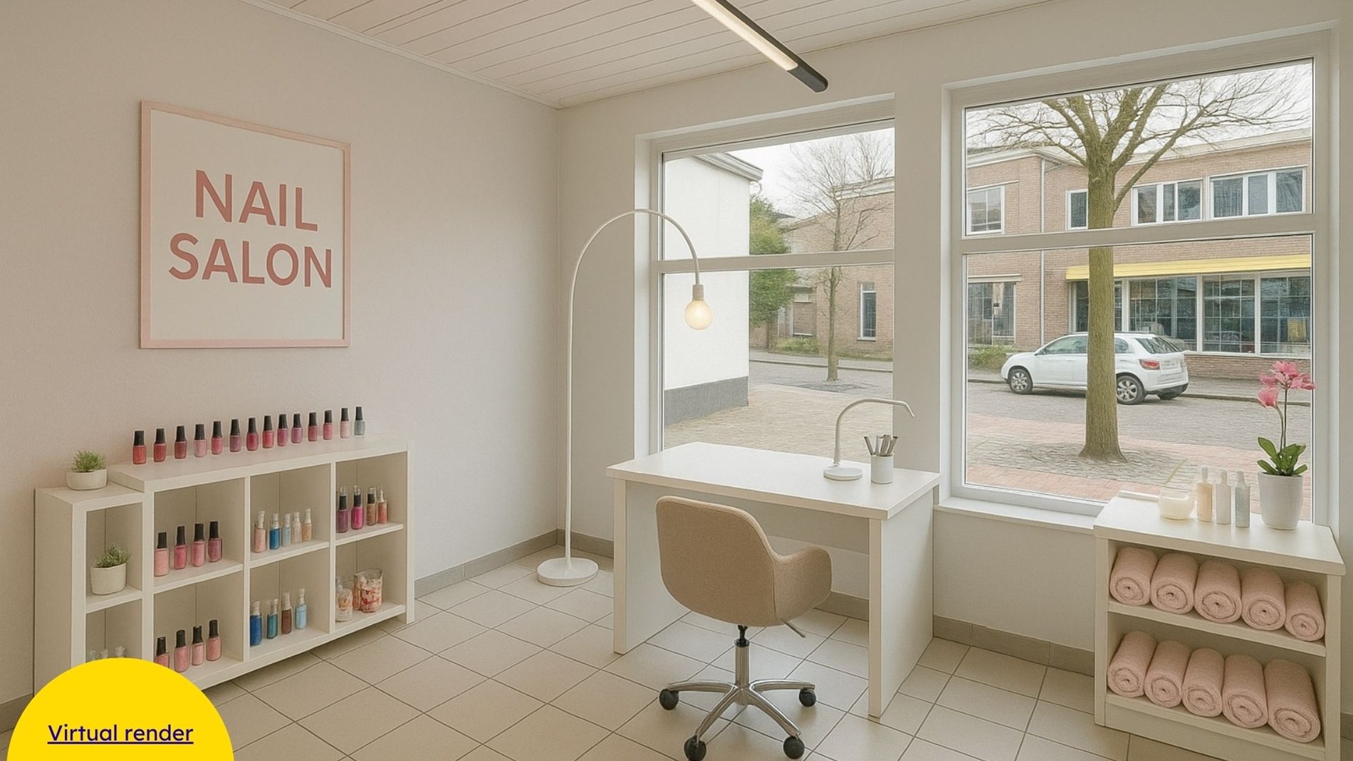 Commerciële handelsruimte/ kantoor / praktijkruimte met garage in het centrum van Lichtervelde! - foto 1