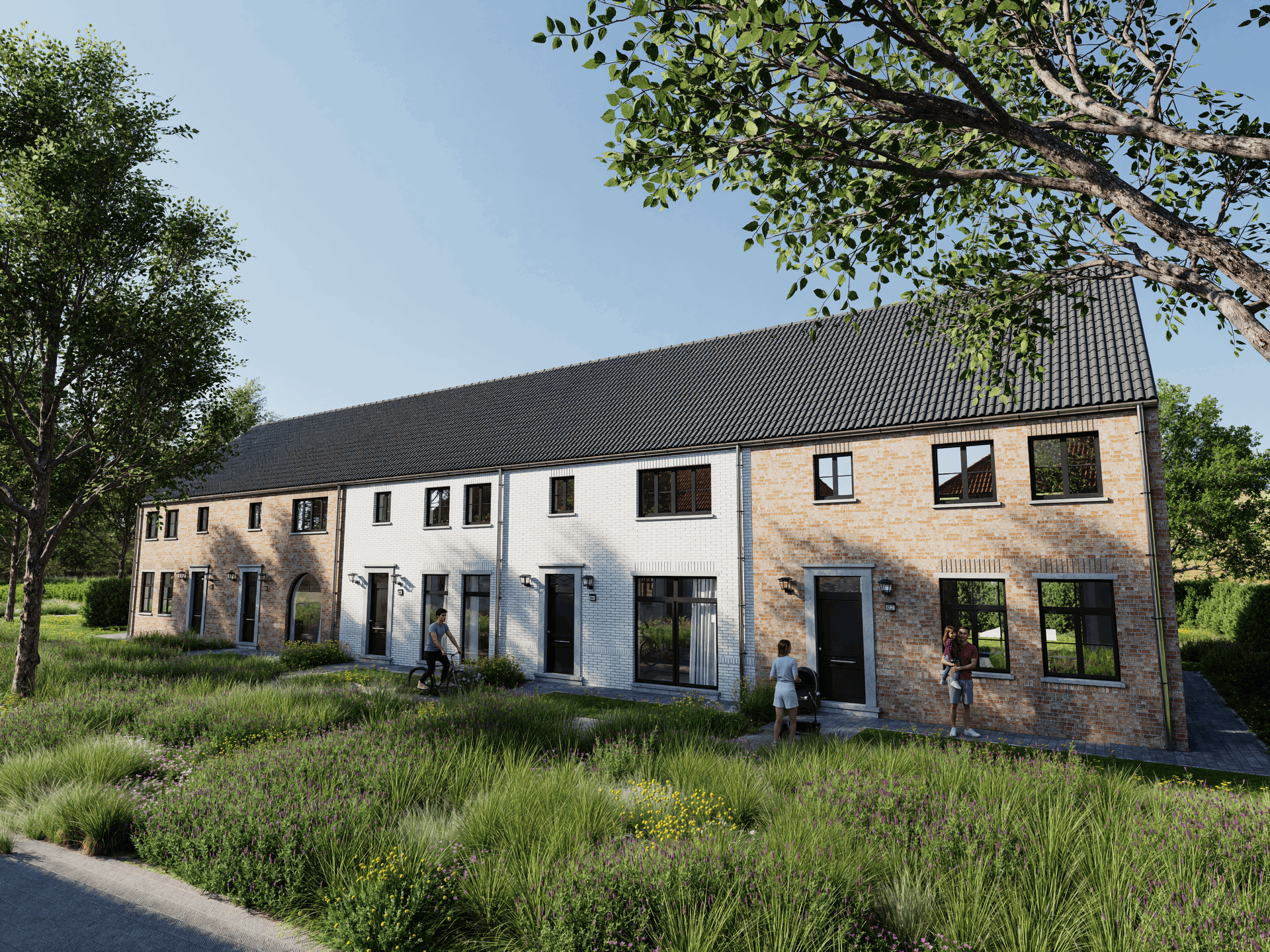 5 energiezuinige nieuwbouwwoningen met tuin. - foto 5