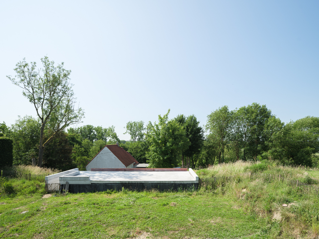 Architecturale casco-nieuwbouw bestaande uit een uitzonderlijke stapelwoning met onderliggende garage en adembenemende zichten over de Scheldevallei. - foto 5