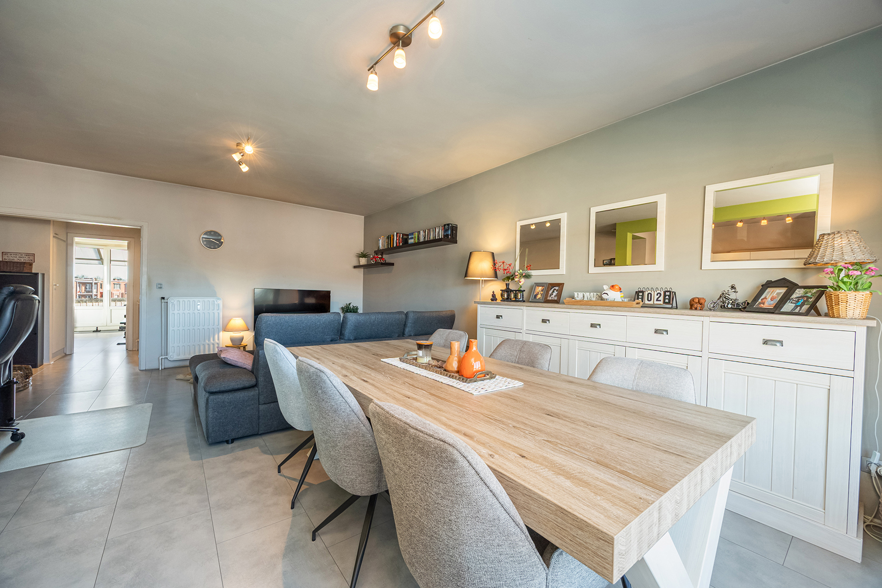 Instapklaar 2-slpk appartement met garage in Borsbeek - foto 4