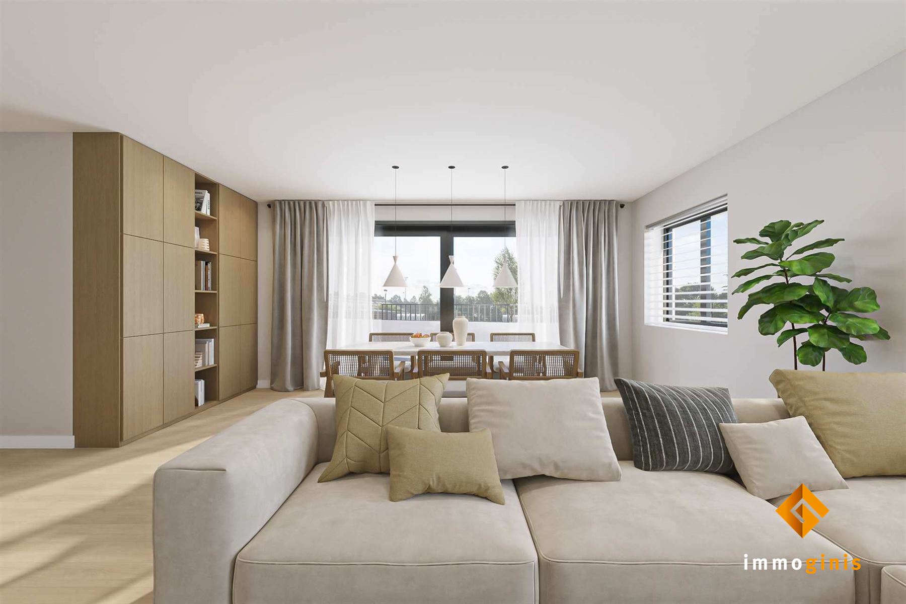 PENTHOUSE (derde verdieping) met 2 slaapkamers en terras van 17,08 m²! - foto 5