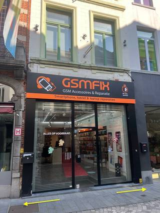 Te koop: verhuurd handelspand (actuele huurder: GSM FIX)Huuropbrengst: 14.400 € / jaar. (huurovereenkomst lopende tot 15/12/2029)Woonst mogelijk op...