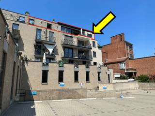 Renovatie-project centrum HasseltHet penthouse heeft een woon-oppervlakte van 180 m² verdeeld over twee niveaus op de 4de verdieping, aangevuld met...