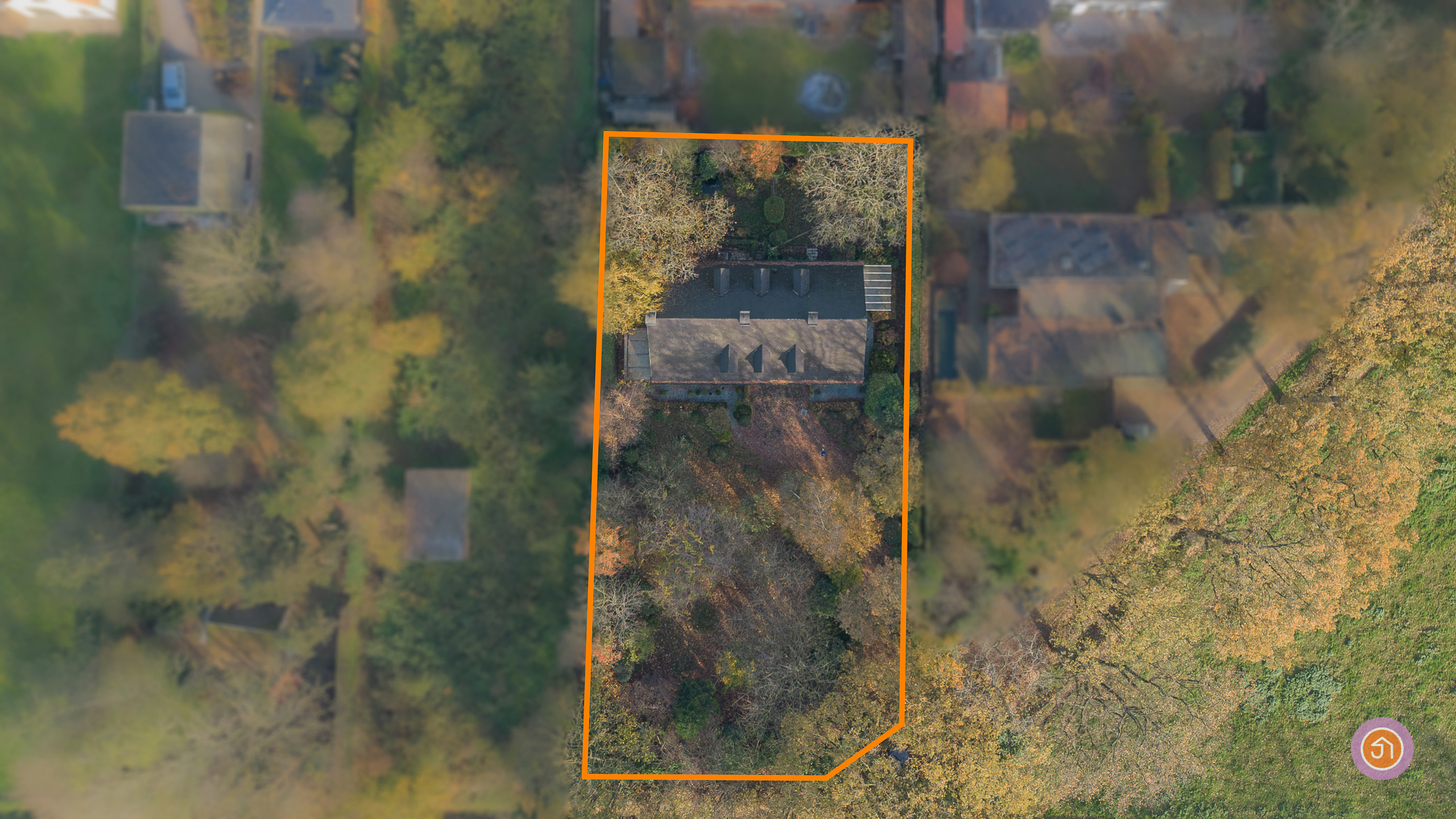 Koppelvilla omringd door groen - foto 4