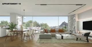 <p><span>RESIDENTIE REMI</span></p><p><span>Antwerpsestraat 497, 2850 Boom</span></p><p><span> </span></p><p><span>Dit hedendaags project met een moderne uitstraling en op een </span><span>centrale locatie</span><span>!</span></p><p><span> </span></p><p><span>Het pand is gelegen op de hoek van de Antwerpsestraat en de 's Herenbaan en dus heel goed bereikbaar. Bovendien zijn er verschillende faciliteiten vlakbij. Er zijn twee supermarkten op 150 meter en diverse winkels op fietsafstand. Qua gezondheidsvoorzieningen is er een ziekenhuis op 250m en een fitnesscentrum op minder dan 500m. Openbaar vervoer richting Boom of Antwerpen zijn op minder dan 300 meter, kortom alle voorzieningen zijn binnen handbereik.</span></p><p><span> </span></p><p><span>De locatie maakt het pand ideaal voor bewoning, maar ook als </span><span>investering</span><span>!</span></p><p><span> </span></p><p><span>De gelijkvloerse appartementen beschikken naast een terras ook vaak over een tuintje met privaat genot. Alle overige appartementen kijken uit over de </span><span>gemeenschappelijke binnentuin</span><span>.</span></p><p><span>Het gebouw wordt opgericht volgens de toepasbare EPB normen, d.w.z. dat de appartementen Bijna Energie neutraal zijn (</span><span>BEN-norm</span><span>). Dit vertaald is in het gebruik van verschillende </span><span>energiezuinige technieken</span><span>: warmtepomp, zonnepanelen, vloerverwarming, driedubbel glas, isolatie, ... .</span></p><p><span> </span></p><p><span>Dankzij de energiezuinige score, zal er een </span><span>vermindering </span><span>zijn op de </span><span>onroerende voorheffing</span><span> (LINK: <span>Vlaanderen.be</span></span><span>)</span></p><p><span> </span></p><p><span>In de aankoopprijs zit </span><span>één overdekte autostaanplaats</span><span> inbegrepen.</span></p><p><span> </span></p><p><span>Mogelijkheid tot aankoop extra autostaanplaats!</span></p><p><span>Staanplaats buiten: € 12.500,00 (excl. aankoopkosten)</span></p><p><span>Staanplaats overdekt: € 17.500,00 (excl. aankoopkosten)</span></p><p><span> </span></p><p><span>Voor meer informatie of een kennismaking met het project: 03 888 44 01 of info@immodillen.be</span></p>