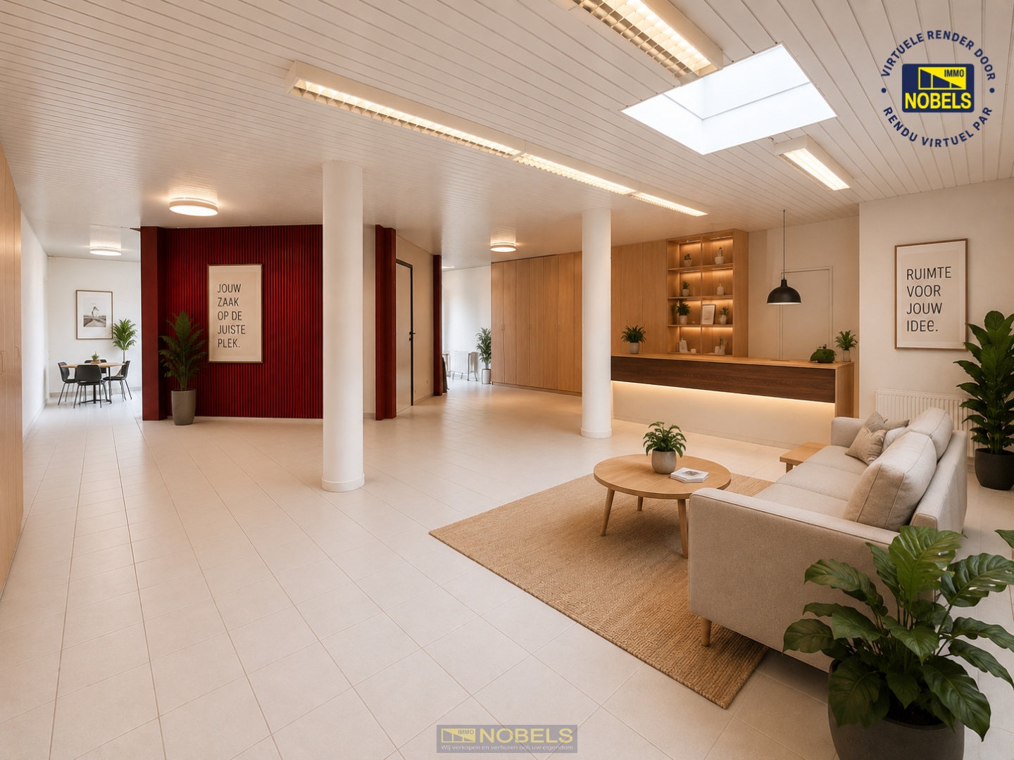 Te huur, commerciële eigendom met visibiliteit en publieke laadpaal nabij E40 - foto 3