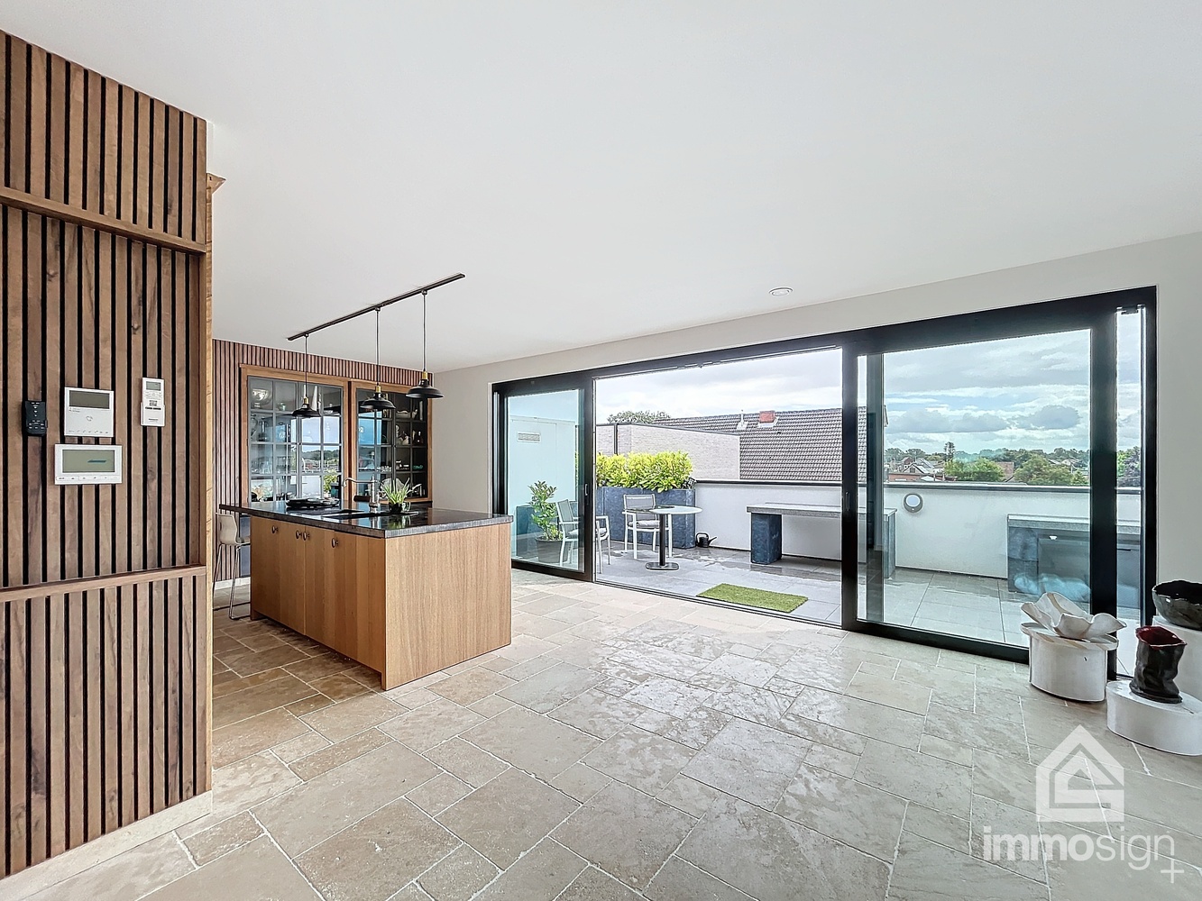 Hoogwaardig afgewerkt penthouse met zeer groot terras te Boekt! - foto 5