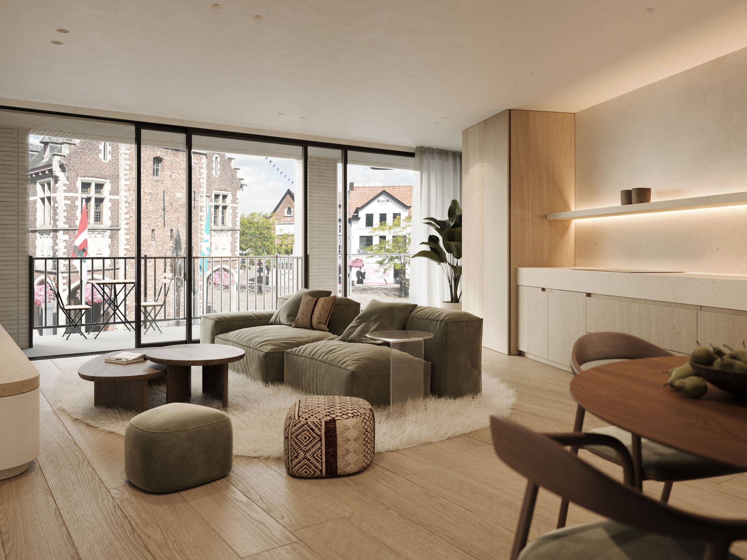 Uniek nieuwbouwproject 'Belle Fort' aan de Markt van Tielt - foto 1