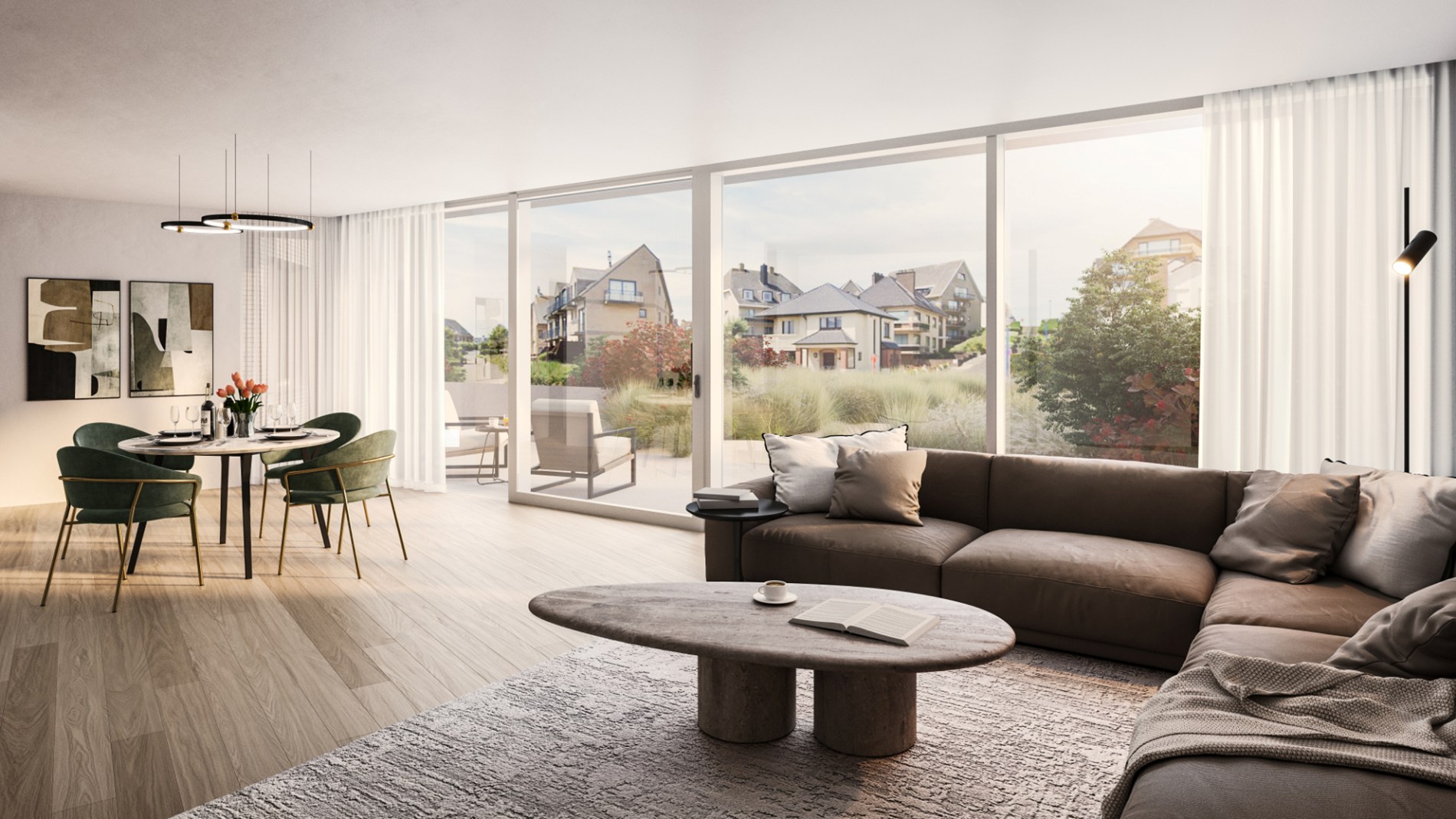 PRACHTIG NIEUWBOUWAPPARTEMENT OP 200 METER VAN DE ZEEDIJK - foto 4