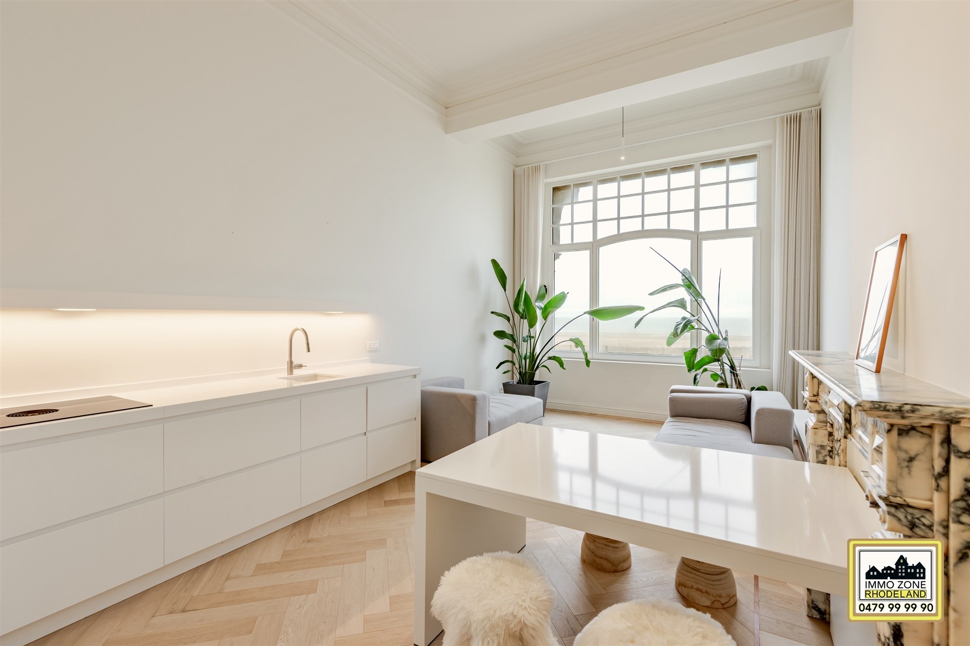 Luxueus appartement in historisch gebouw met zeezicht - foto 1