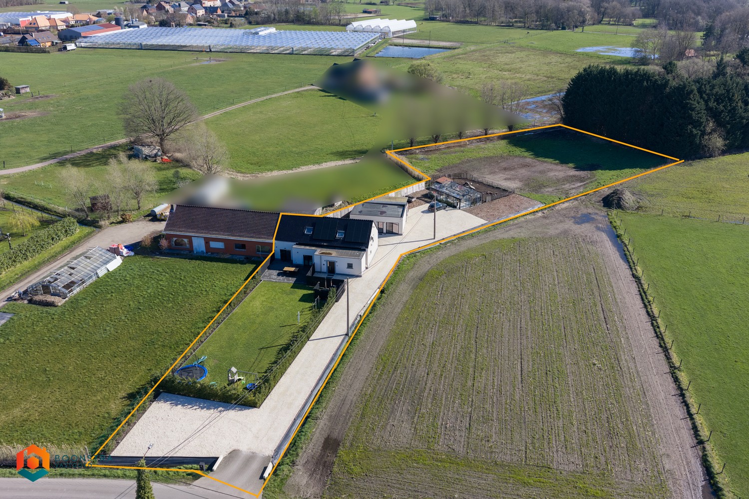 Woning met 5 slpkrs op ruim perceel (3945 m²) te OLV-Waver - foto 2