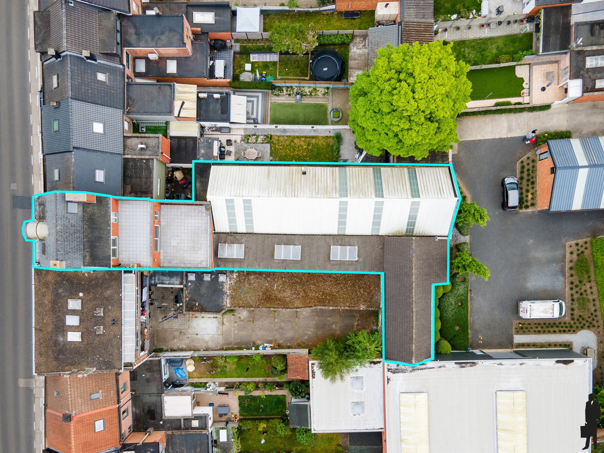 Polyvalent gebouw met handelsruimte-magazijn-kantoor-duplex - foto 3