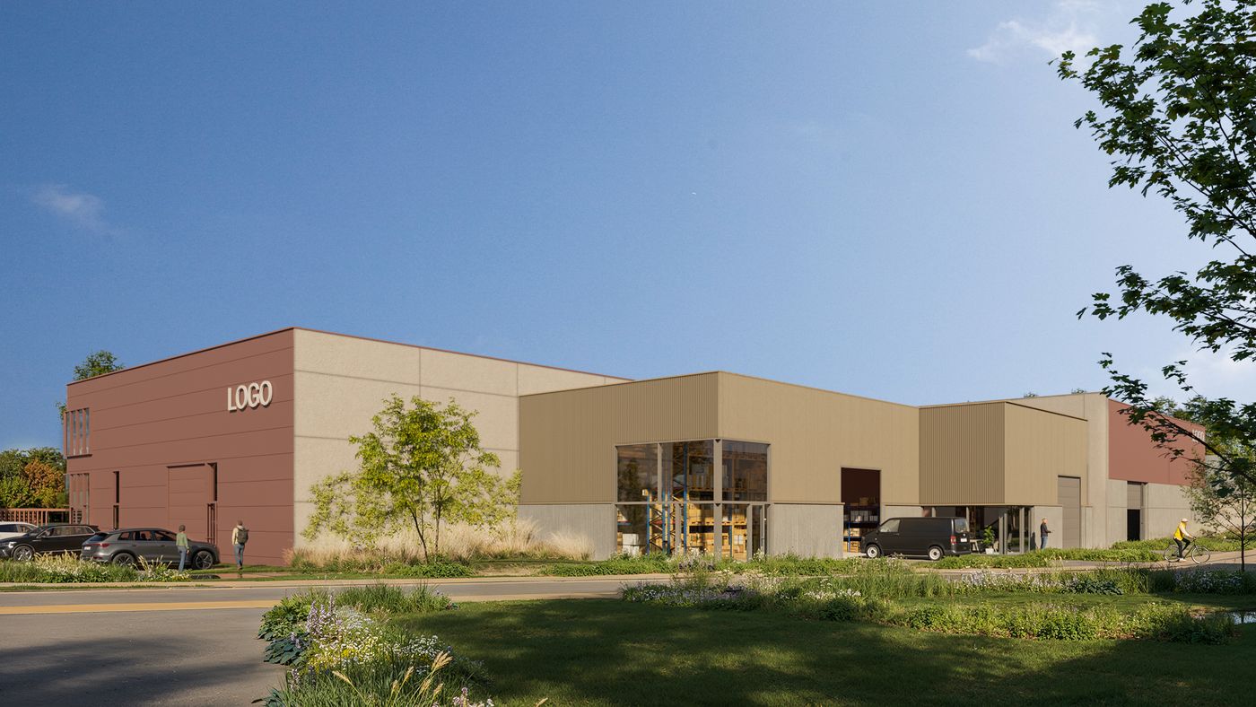 New construction of sustainable SME unit of 234 m² in Bornem - photo 2
