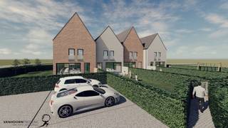 Looking for an easily accessible location on the outskirts of Bruges? Looking for an energetically futureproof home? Do you want to live on the edge of green? These houses have it all! With plots between 218 and 390 square metres, you have plenty of space and your garden remains easy to maintain! House 1 consists of: On the ground floor: - Entrance hall with separate toilet - Spacious and bright living room - Open kitchen with island - Storage room with connection for washing machine etc. - Adjoining cozy garden with rear exit On the first floor: - Night hall with separate toilet - Three bedrooms - Bathroom with walk-in shower - Access to attic via attic hatch - Separate storage space Strengths? - Location near the centre of Bruges (2km) - Only 200m from nature reserve 'Gemene Weidebeek' - Bus stop in front of the door (Line Bruges-Beernem-Aalter) - Modern architecture - Possibility to set up the attic as 1/2 bedrooms Ask for more information without obligation and contact Nicola on 0479/43 30 86! At Albert, you come home!