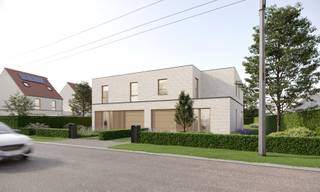 <ul>
<li>Landelijke ligging</li>
<li>Hedendaagse architectuur</li>
<li>L1, 4 en 5 voorzien van inpandige garage</li>
<li>L1, 2 en 3 mogelijkheid tot inrichten zolderverdieping</li>
<li>6% btw mogelijk bij L3, 4 en 5</li>
</ul>
<br /><strong>OMGEVING</strong><br />In de Mosseveldstraat in Berlare woon je in een rustige, residentiële buurt die tegelijk vlot bereikbaar is. De ligging biedt een aangename balans tussen landelijk wonen en goede verbindingen: je bevindt je op korte afstand van het centrum van Berlare, terwijl steden zoals Dendermonde, Aalst en Gent vlot bereikbaar zijn via de nabijgelegen hoofdwegen.<br />De omgeving staat bekend om haar groene karakter. Op wandel- of fietsafstand vind je tal van natuur- en recreatiegebieden, waaronder het Donkmeer en de omliggende wandelpaden. Ideaal voor wie houdt van buitenleven en ontspanning.<br /> <br /><strong>INDELING</strong><br />Iedere woning geniet van een uitnodigende inkomhal voorzien van gastentoilet. Van hieruit is doorgang naar de aangename leefruimte met open keuken met uitzicht op de zongerichte tuinen. Lot 1, 4 en 5 genieten van een inpandige garage met extra opbergruimte. Lot 2 en 3 zijn voorzien van een aparte berging.<br /><br />Verder is op iedere verdieping ruimte voor drie slaapkamers, een volwaardige badkamer uitgerust met ligbad, inloopdouche en dubbele lavabo. Een apart toilet is voorzien op de nachthal. Lot 4 en 5 zijn voorzien van een extra berging op de verdieping.<br /><br />Bij lot 1, 2 en 3 is er een mogelijkheid tot het inrichten van de zolderverdieping naar een volwaardige slaapkamer of hobbyruimte.<br />Kortom; iedere woning is voorzien op comfortabel wonen met voldoende ruimte en mogelijkheid!<br /><br /><strong>E-PEIL 30</strong><br />De woningen zijn uitgerust met vloerverwarming op zowel het gelijkvloers als de eerste verdieping, aangestuurd door een energiezuinige warmtepomp. Het ventilatiesysteem C en de zonnepanelen zorgen ervoor dat het E-peil van 30 wordt behaald, wat bijdraagt aan een energiezuinige en milieuvriendelijke woonomgeving.<br /><br />Wil je jouw toekomstige woning ontdekken? Bel ons op 09 394 67 95 of mail naar info@potrell.be voor meer info of een afspraak!<br /><br />WONING OP MAAT | JOUW WONING, JOUW STIJL<br />Maak van deze woning jouw droomhuis op maat! Voeg je eigen smaak en persoonlijkheid