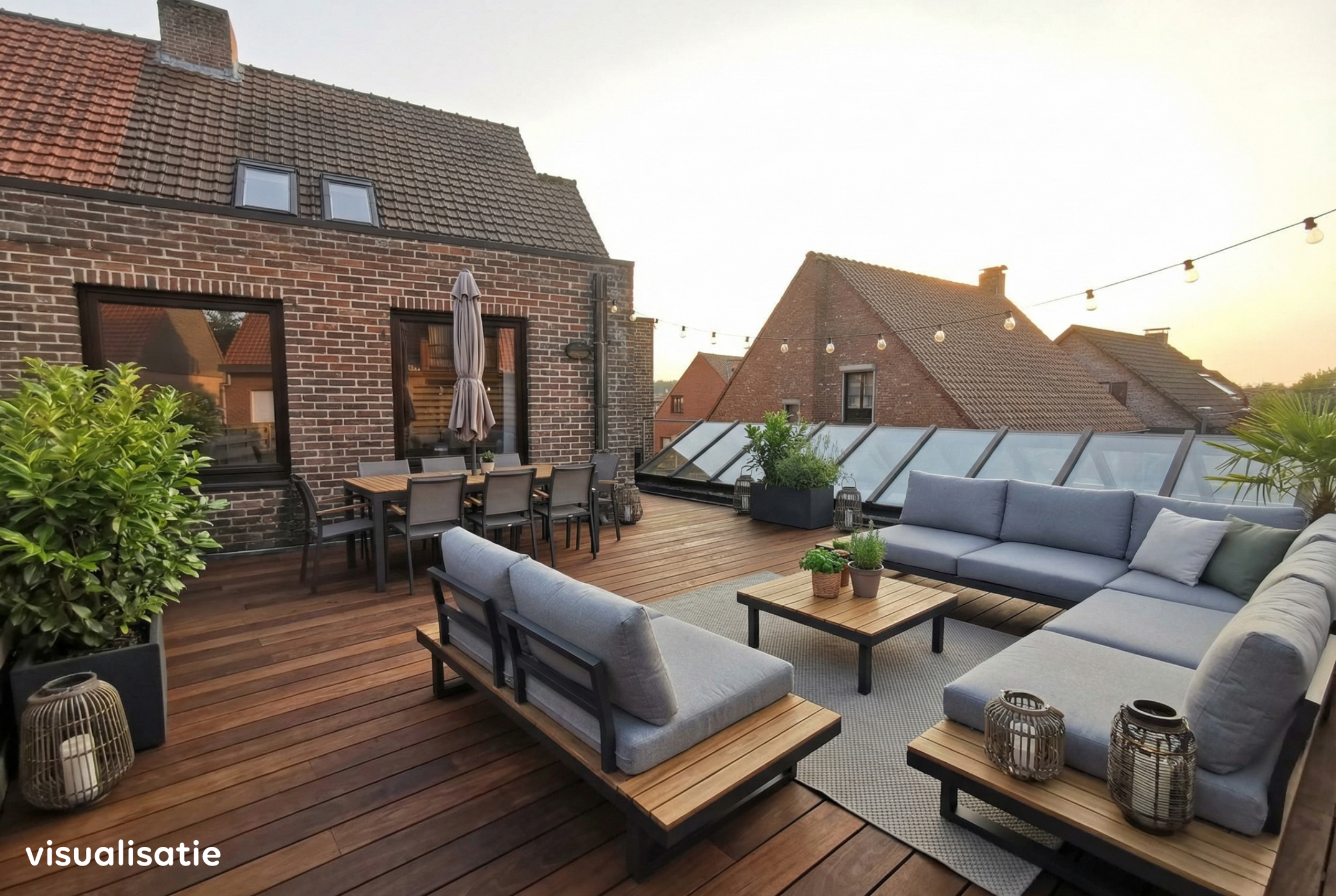 Woning met 3 slpks, dakterras en garage. Epc: label B - foto 5