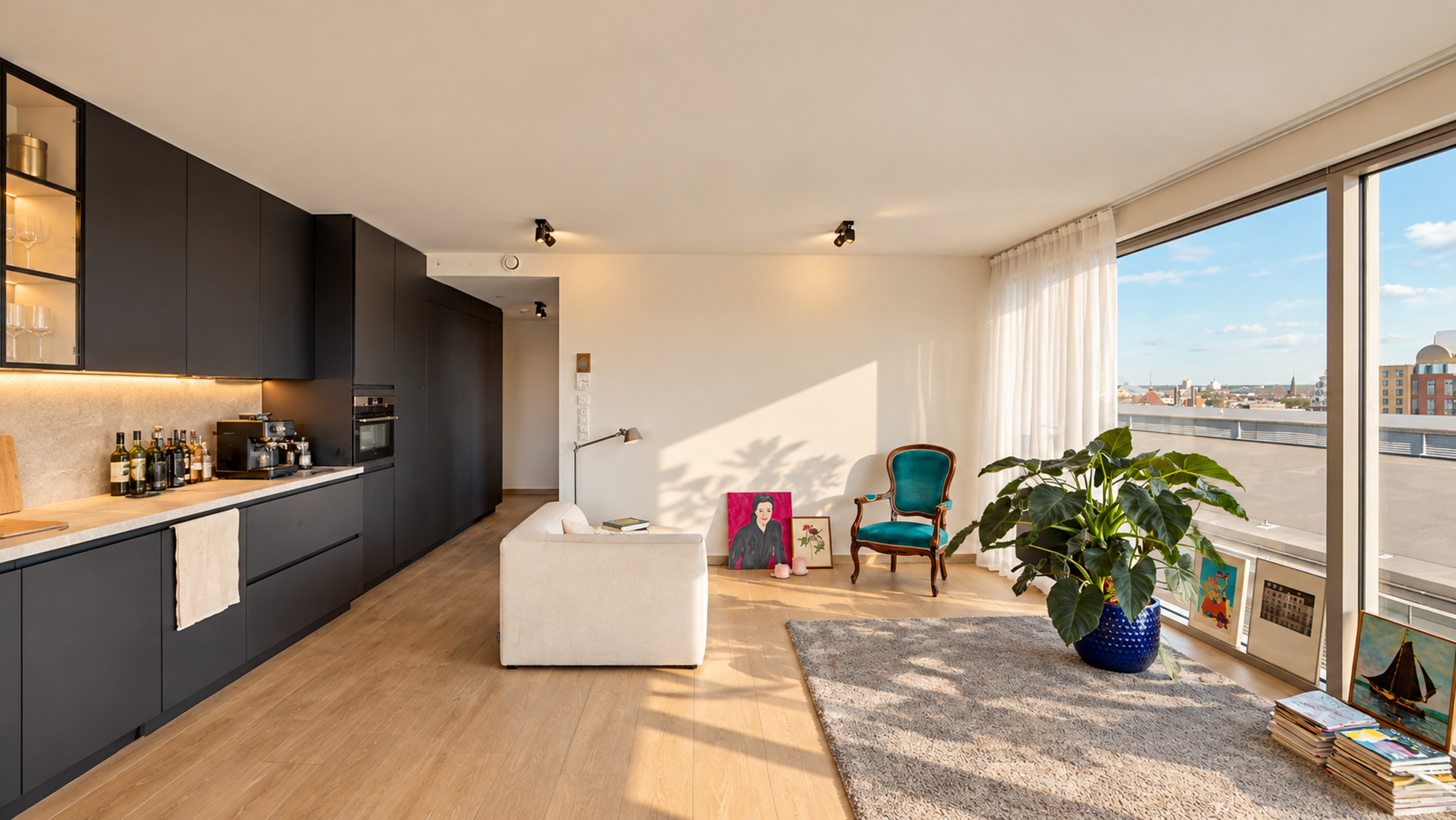 ANTWERPEN - Zuid-Oost gericht hoek appartement  - foto 4