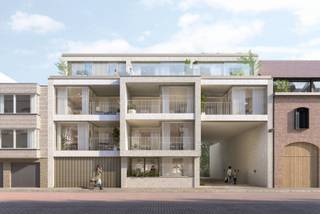 <strong>APPARTEMENT A1.1 IN WOONPROJECT DE BÓNGERT.</strong><br /><br /><strong>ALGEMEEN</strong><br /><span>Met veel plezier stellen wij u De Bóngert voor: een stijlvol en energiezuinig woonproject in de Boomgaardstraat, midden in het charmante centrum van Maaseik. Hier komen 18 appartementen verspreid over 3 gebouwen, telkens ontworpen met oog voor hedendaags wooncomfort, licht en ruimte. De Bóngert combineert een rustige, groene binnentuin met alle stadsvoorzieningen op wandelafstand – de ideale thuishaven voor jong en oud.</span><br /><br /><strong>INDELING</strong><br /><span>- 18 appartementen met 1, 2 of 3 slaapkamers.</span><br /><span>- Bewoonbare oppervlaktes van ca. 65m² tot 129m².</span><br /><span>- Ieder appartement beschikt over een terras of buitenruimte (7m² – 43m²).</span><br /><span>- Een exclusief penthouse met riant terras vormt de kers op de taart.</span><br /><br /><strong>PARKEREN & BERGING</strong><br /><span>Per appartement dient er een ondergrondse autostaanplaats en kelderberging aangekocht te worden. Zo bent u altijd zeker van veilige en comfortabele parkeer- en opslagruimte. Daarnaast zijn er ook fietsenbergingen aanwezig.</span><br /><br /><strong>AFWERKING</strong><br /><span>De appartementen worden hoogwaardig en duurzaam afgewerkt met veel aandacht voor natuurlijke lichtinval en leefcomfort. Keuken, badkamer en afwerking kiest u grotendeels zelf, zodat u uw nieuwe thuis naar eigen smaak kan personaliseren.</span><br /><br /><strong>ENERGIE & DUURZAAMHEID</strong><br /><span>De Bóngert voldoet aan de nieuwste energienormen en garandeert een E-peil van E30. Hierdoor geniet u van lage energiekosten én toekomstgericht wooncomfort.</span><br /><br /><strong>PRIJZEN</strong><br /><span>De vermelde prijzen zijn exclusief BTW op de constructie, verkooprechten op de grond, ereloon notaris, opzoekingskosten, aandeel basisakte en kosten nutsvoorzieningen. Contacteer ons voor een kostenraming.</span><br /><br /><strong>6% BTW</strong><br /><span>Dit project komt in aanmerking toepassing van 6% BTW op de constructie. Ook als investeerder kan u van deze gunstmaatregel genieten! Contacteer ons voor de voorwaarden.</span><br /><br /><span>Bekijkt u deze advertentie via een aanverwante vastgoedsite, surf dan zeker naar onze website www.N78vastgoed.be voor een uitgebreide beschrijving en foto's. Meer informatie: +32 (0)89 86 18 88 of info@N78vastgoed.be.</span>
