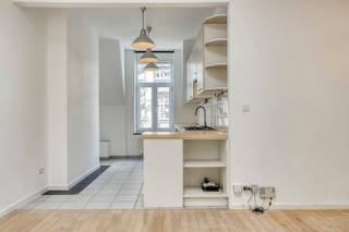 Charmante studio te koop, gelegen aan de Hallenstraat 1 in het hart van Brussel. Deze instapklare woonst van circa 35 m² bevindt zich in...
