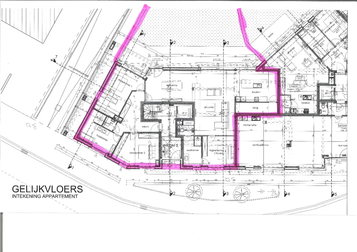 CASCO APPARTEMENT MET 3 SLPKS, TUIN EN OPTIONELE STANDPLAATS (200m²) - foto 3