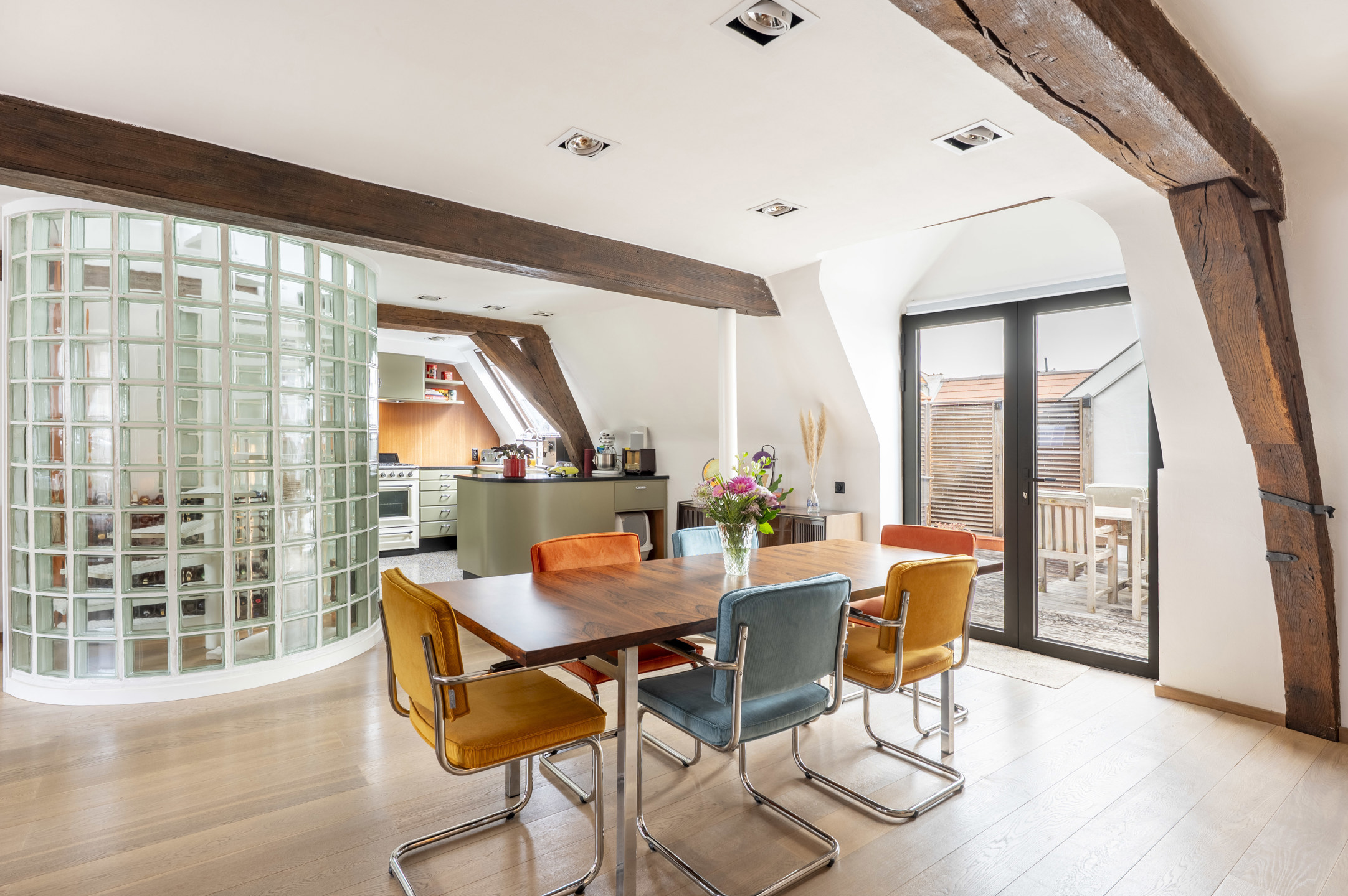 Uniek duplex penthouse met royaal terras in historisch stadspaleis - foto 5