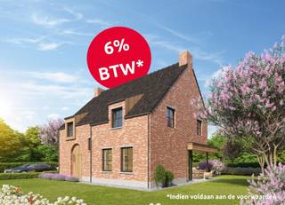 Deze landelijke villa wordt gebouwd in een rustige verkaveling in Beveren (Roeselare).  Er is een mogelijkheid om deze woning te verwerven onder het btw tarief van 6%*<br />De woning heeft een grote tuin met top zuid/west oriëntatie van 1.359 m² met landelijk uitzicht.<br /><br />Deze woning wordt voorzien van een ruime inkom met gastentoilet en vestiairemogelijkheid.  De leefruimte wordt voorzien van veel ramen met een prachtig zicht op de tuin.  De open keuken wordt standaard voorzien van alle toestellen en een composieten/natuurstenen werkblad.  Aansluitend aan de keuken is er een berging met buitendeur.<br />  <br />Op de eerste verdieping zijn er 3 grote slaapkamers, waarvan één met dressingruimte met een directe toegang tot de badkamer. De badkamer wordt voorzien van een ligbad, ruime inloopdouche, dubbel lavabomeubel en er is een apart toilet voorzien.  De villa wordt volledig afgewerkt volgens de wensen van de kopers, de woning wordt standaard voorzien van vloerverwarming op de beneden- en bovenverdieping aangestuurd dmv een warmtepomp (lucht/water).  Op de benedenverdieping wordt er standaard een tegel voorzien formaat 60/60, de slaapkamers worden voorzien van een laminaat.    <br />De zolderruimte is toegankelijk via een uittrekbare zoldertrap en wordt standaard afgewerkt met OSB platen.  Optioneel kan er een vaste trap naar de zolder voorzien worden.  Aanleg van oprit en terras zijn inbegrepen in de verkoopprijs.<br />Verder wordt deze woning voorzien van een eiken trap, regenwaterput van 10.000 L, zonnepanelen, ....<br />Wenst u meer informatie over deze nieuw te bouwen woning, contacteer ons op het nummer 0496/101.201<br />Interieurfoto's zijn als voorbeeld van een gelijk(w)aardige woning.  <br /><br />Grondoppervlakte : 1359 m²  /  Prijzen excl. btw en registratiebelastingen<br />* 6% btw mogelijk onder voorwaarden<br /> 