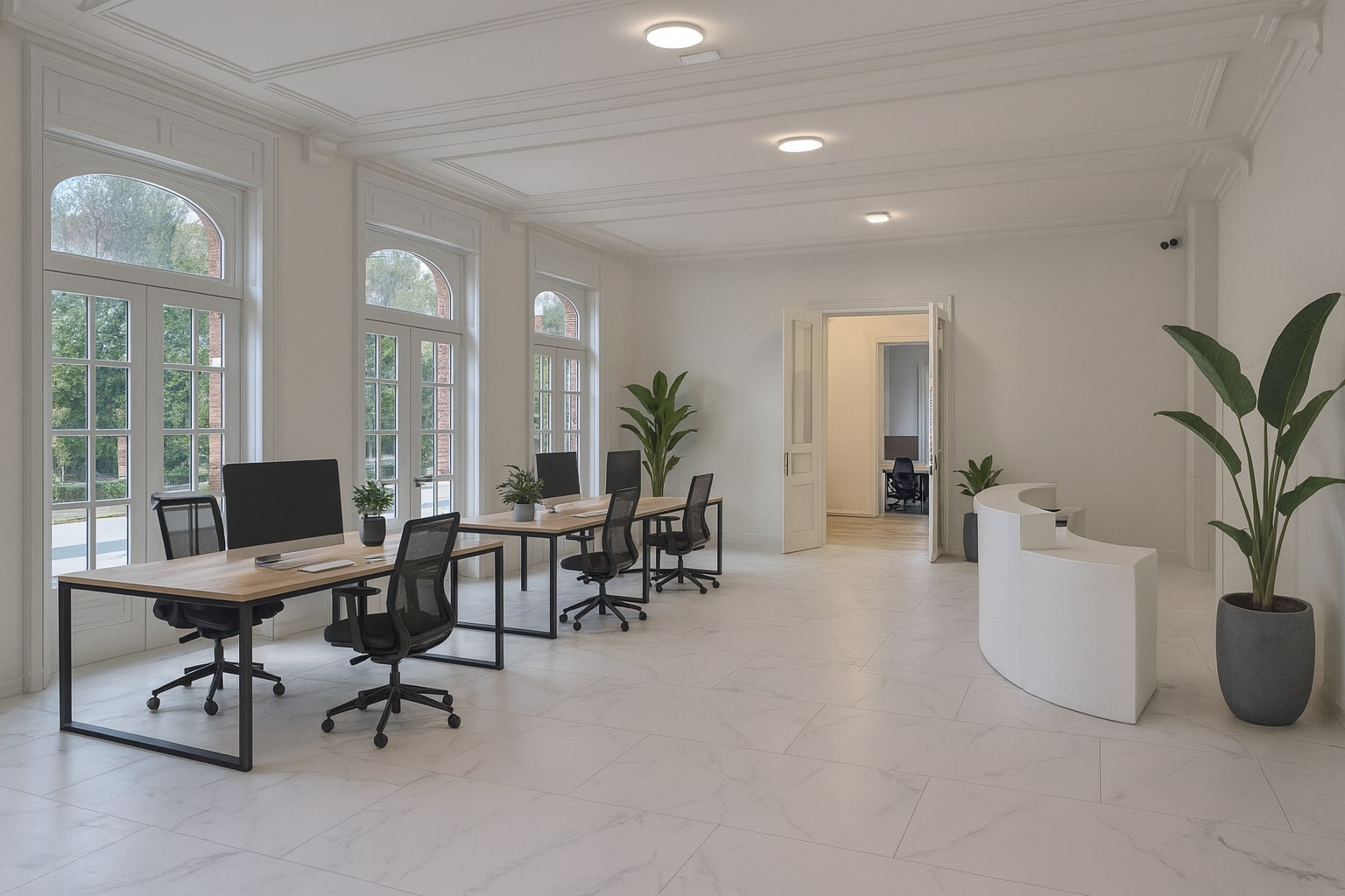 Handelsruimte in het prestigieuze Kasteel Prins Leopold - foto 5