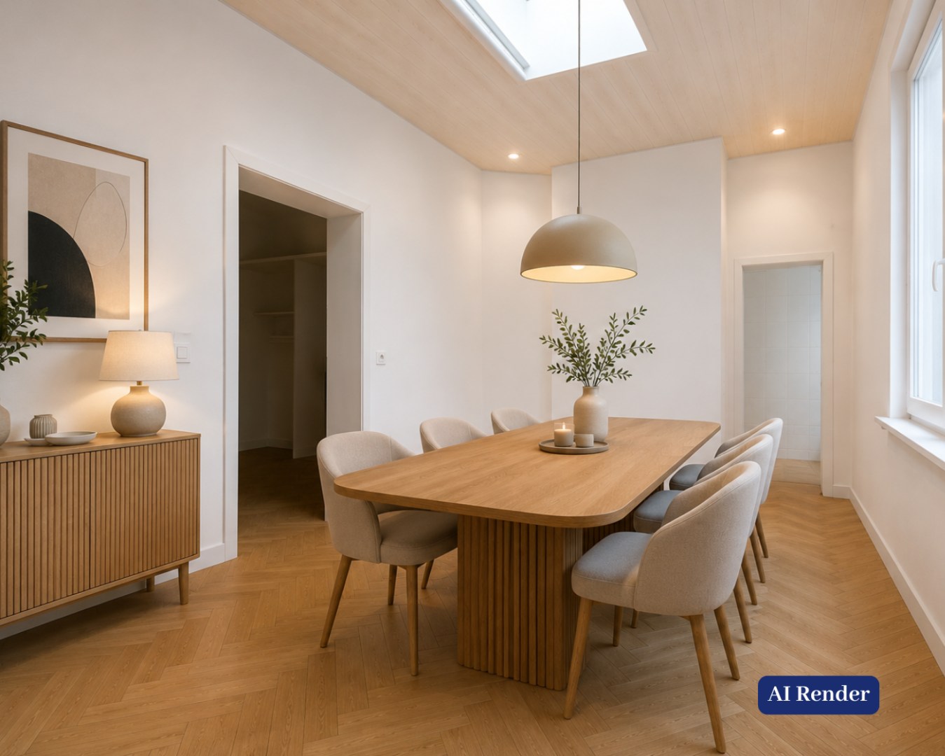 BUITENKANS: huis met 2 slpk + koer! - foto 4