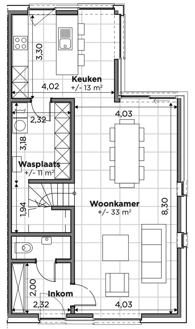 Maison à vendre à Nossegem avec 3 chambres - photo 3