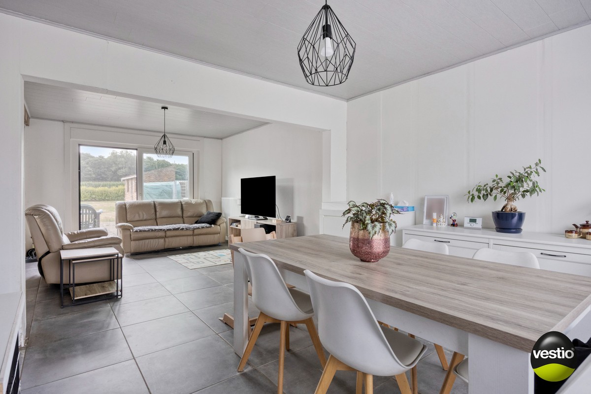 RUIME OPEN BEBOWUING MET 3 SLAAPKAMERS EN GROEN UITZICHT OP 8A 02CA IN TESSENDERLO-HAM - foto 5