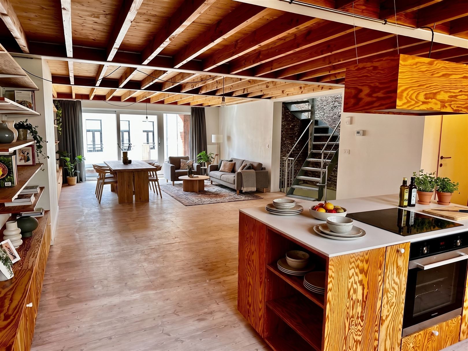 Duplex appartement te huur op wandelafstand van de Markt - foto 1