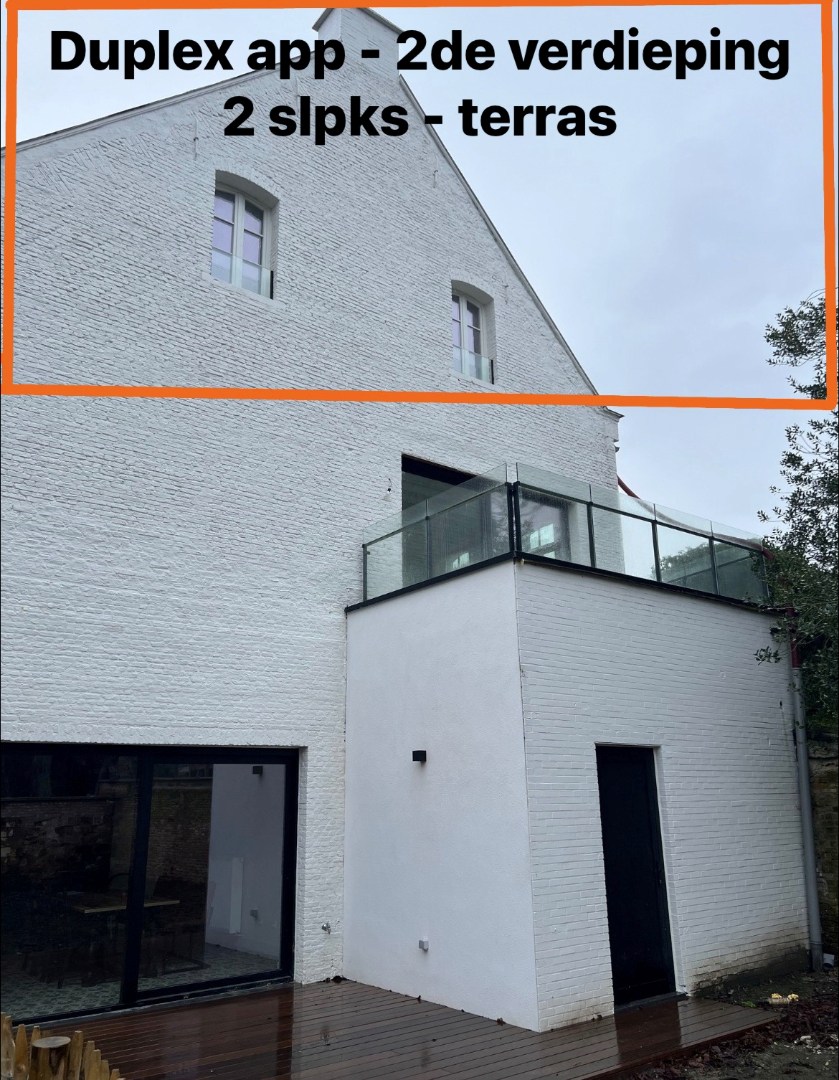 GERENOVEERD DUPLEX APPARTEMENT te Diest : 2 slpks, terras - foto 1