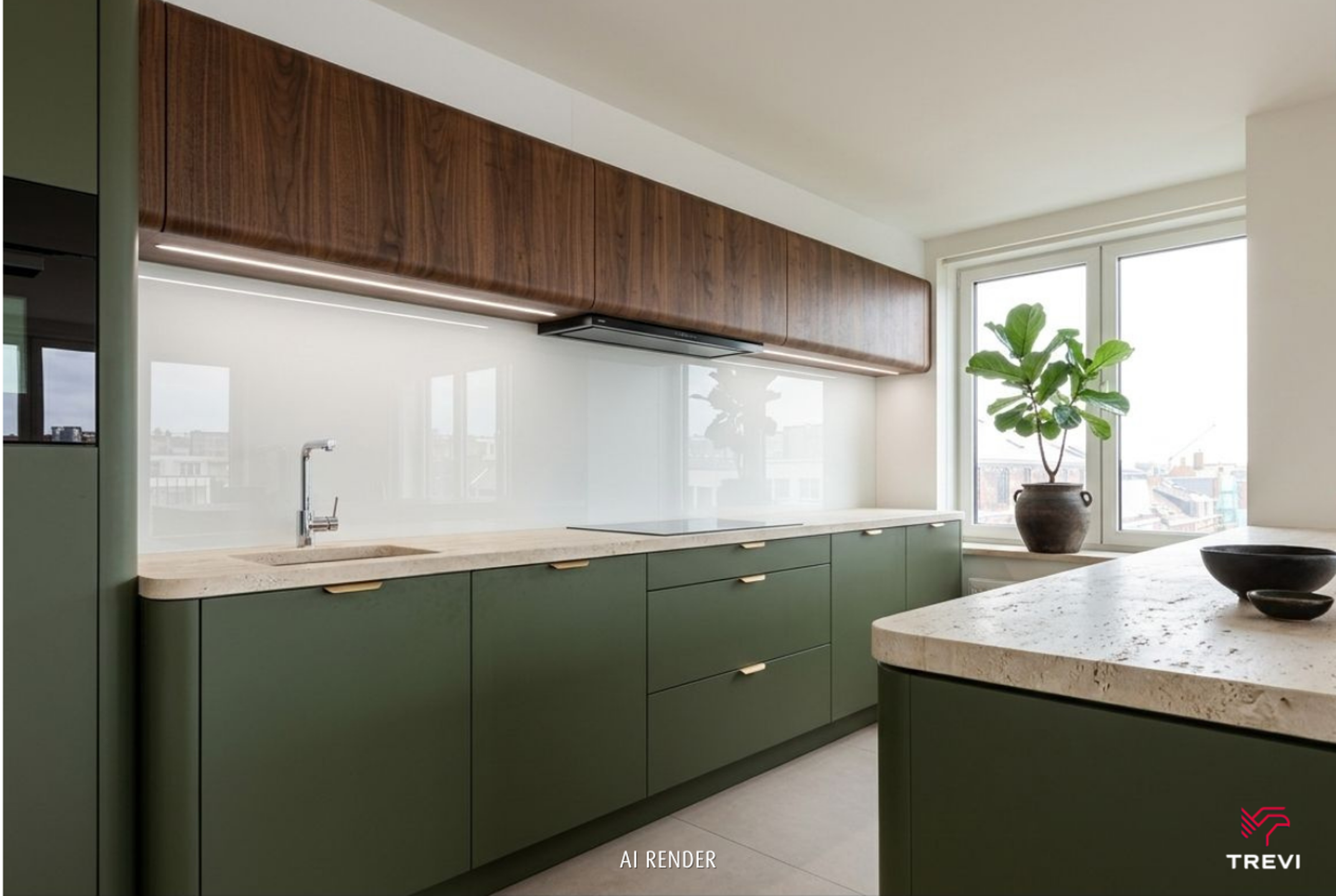 Lichtrijk dakappartement met 2 slpks in hartje Gent - foto 4