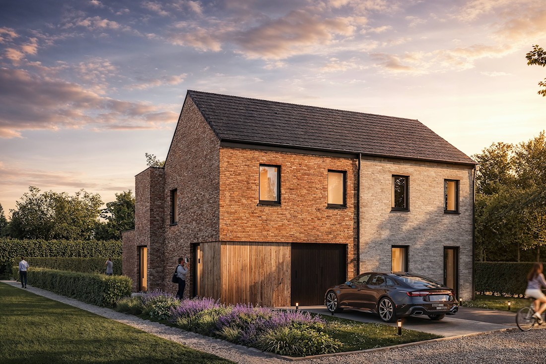 Nieuwbouwwoning te Erembodegem, modern wonen in alle rust - foto 1