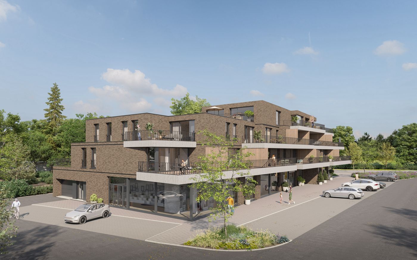 Nieuwbouwappartement te koop op TOPlocatie in Zedelgem! - foto 4