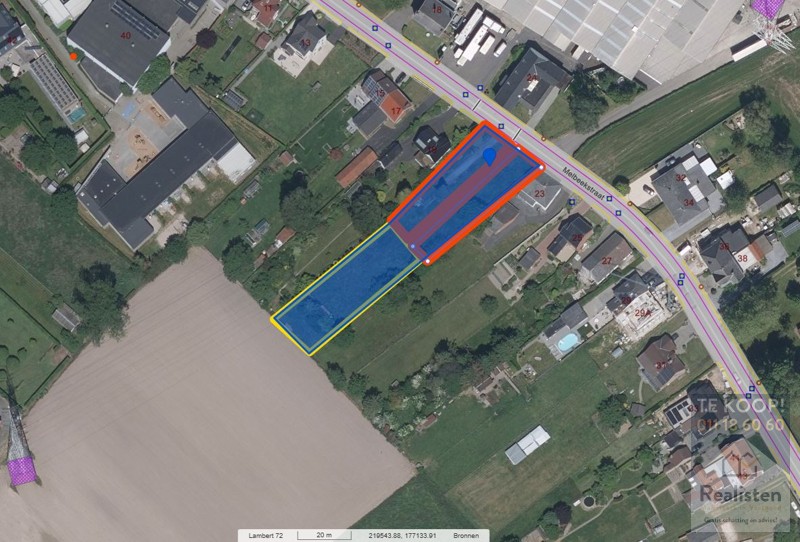 Bouwgrond aan de Melbeekstraat 21B, 3500 Hasselt - met of zonder woning - foto 4