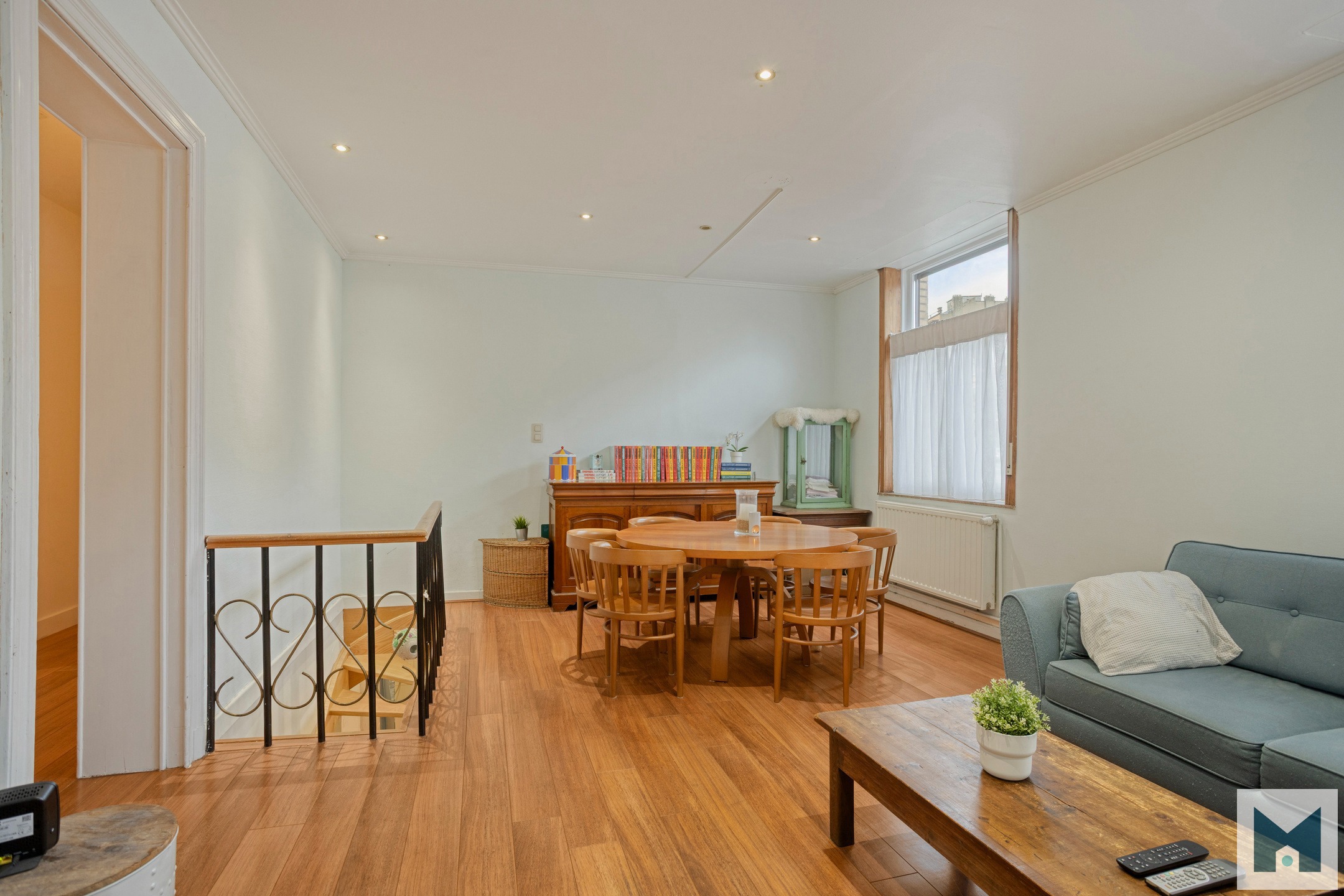 Ruim gelijkvloers appartement met 2 slpks en ruime atelier! - foto 5