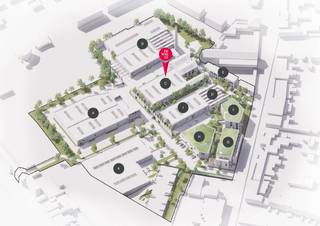 Belle unité patrimoniale rénovée d'environ 350 m² avec une fonction show-room (showroom) /bureau sur 2 niveaux, comprenant 2 places de...