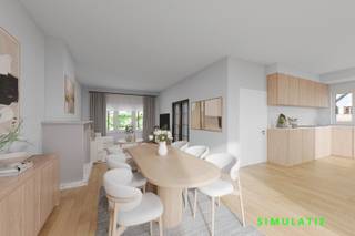 In de gegeerde wijk De Sterre vinden we deze zeer goed gelegen en verzorgde halfopen woning met karaktervolle rieten kap, gelegen op een mooi,...