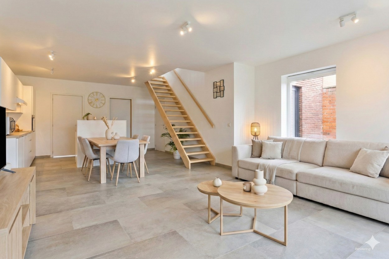 Ruime nieuwbouw met home-office, 3 slaapkamers, tuin met uitweg &amp; garage. (aankoop aan 2% mogelijk!) - foto 4