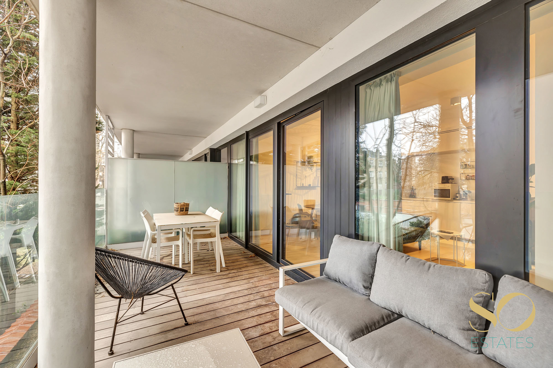 Appartement met 1 slaapkamer + groot terras - foto 2