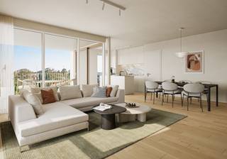 Dit prachtige appartement is gelegen in Avelgem en biedt alle comfort en luxe die je maar kunt wensen. Met een aangenaam terras op het westen, kun je genieten van de zonsondergang en de rust van de omgeving. <br /><br />Het appartement beschikt over 2 slaapkamers, waardoor het perfect is voor een klein gezin, een stel of zelfs als investeringsmogelijkheid. Dit appartement is voorzien van de nieuwste technologieën en materialen, waardoor je kunt genieten van een moderne en energiezuinige woonst.<br /><br />Er is voldoende ruimte om je eigen stempel op het appartement te drukken. De oriëntatie van het terras op het westen zorgt ervoor dat je de hele dag door van natuurlijk licht kunt genieten en dat je optimaal kunt profiteren van de buitenruimte.<br /><br />Of je nu op zoek bent naar een plek om te ontspannen of naar een investering met potentieel, dit appartement in Avelgem biedt het allemaal. Met zijn moderne afwerking en gunstige ligging, is het de perfecte plek om van het leven te genieten.<br /><br />Het is mogelijk een ondergrondse autostaanplaats en/of berging bij aan te kopen.<br /><br />De gepubliceerde prijzen zijn exclusief BTW en kosten.