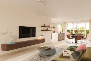 Op lot 77 in onze familievriendelijke woonbuurt aan de Averegtenlaan in Heist-op-den-Berg bouwt Danneels deze ruime gezinswoning.<br /><br />Een open ingedeelde leefruimte met optimale verbinding met de tuin en het terras. Grote raampartijen zorgen voor een aangename en lichtrijke woonkamer.<br />Op de bovenverdiepingen hebben we 5 slaapkamers, 2 badkamers, aparte toiletten en handige bergruimtes.<br /><br />Deze zeer energiezuinige woning is uitgerust met een geothermische warmtepomp, vloerverwarming, zonnepanelen, hoogrendementsglas en slimme ventilatie.<br /><br />We werken jouw woning sleutel-op-de-deur af voor een vaste totaalprijs en tegen een afgesproken einddatum. Onze klantenbegeleider staat voor je klaar met advies op maat.<br /><br />Ook de aanleg van het terras, een parkeerplaats en de tuinafsluiting zijn inbegrepen.