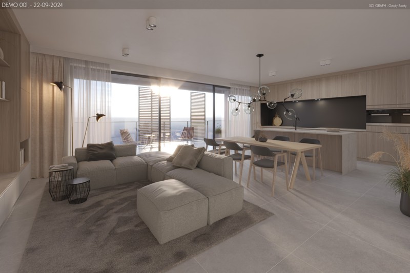 MOGELIJKHEID AANKOOP NIEUWBOUW à 6% - NIEUWBOUW APPARTEMENT TE KOOP IN WACHTEBEKE - foto 5