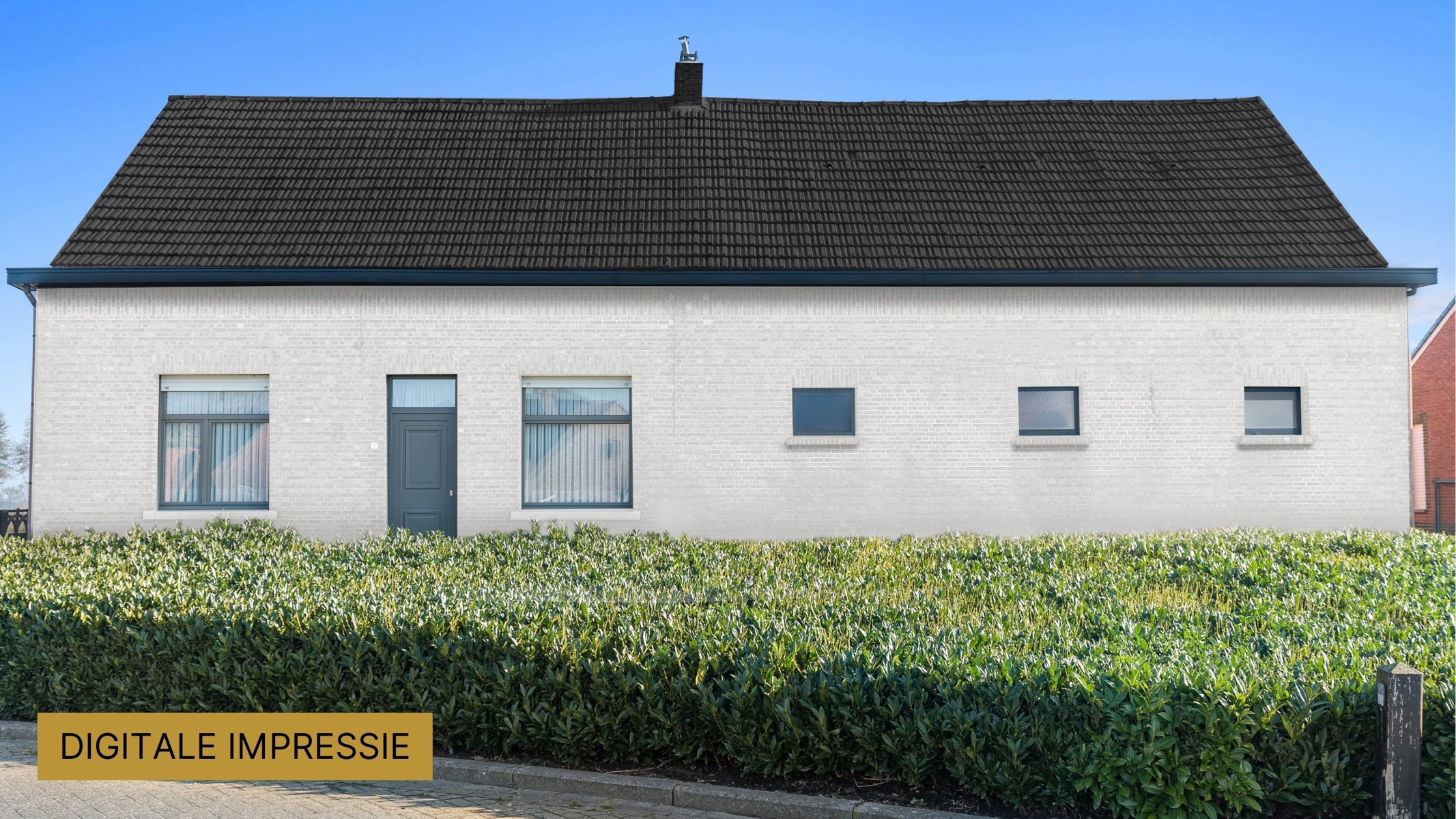 Te renoveren woning met vrij zicht over weilanden - foto 4