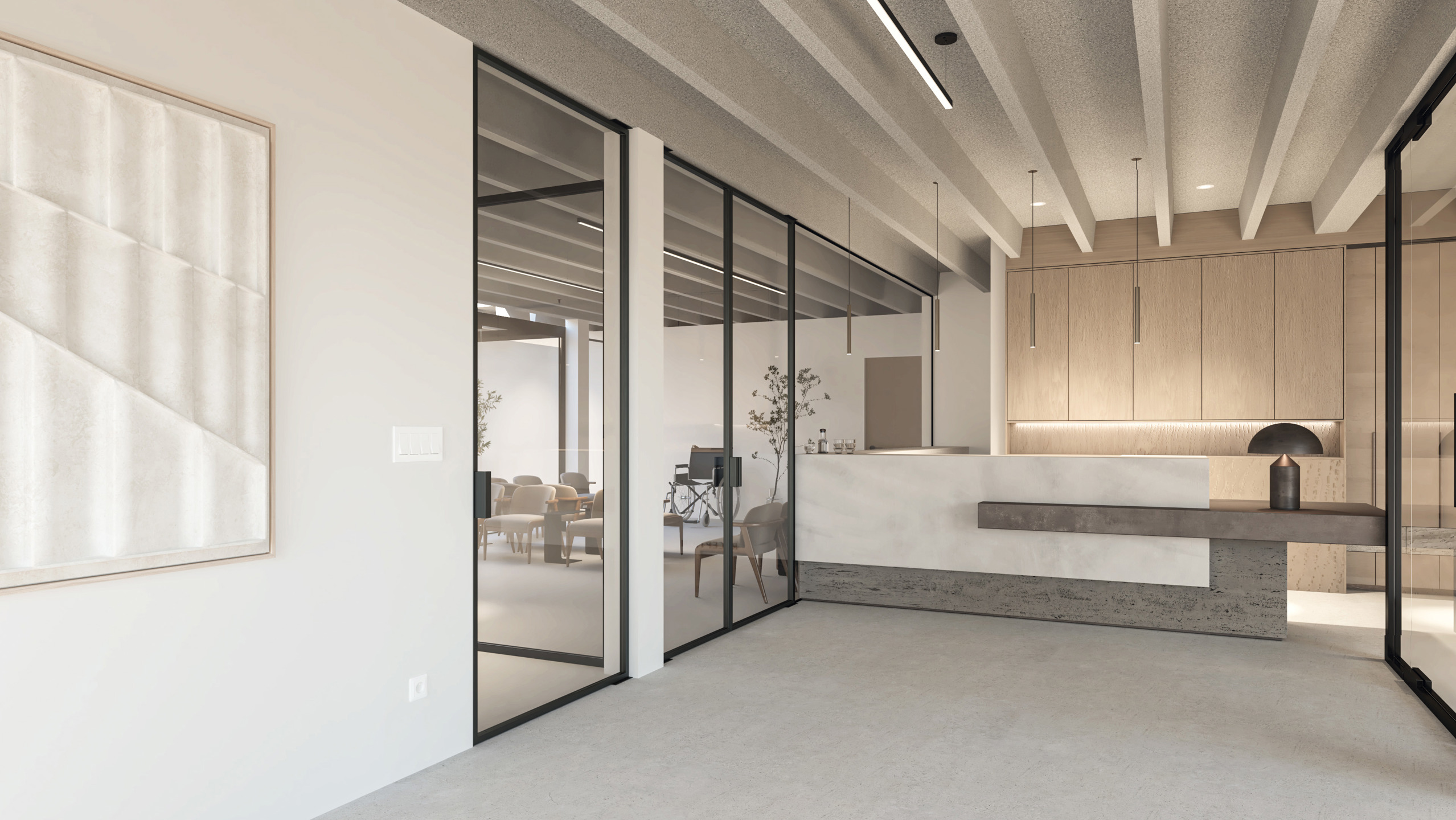 Centraal gelegen groepspraktijk of zakelijk pand met parking - foto 3