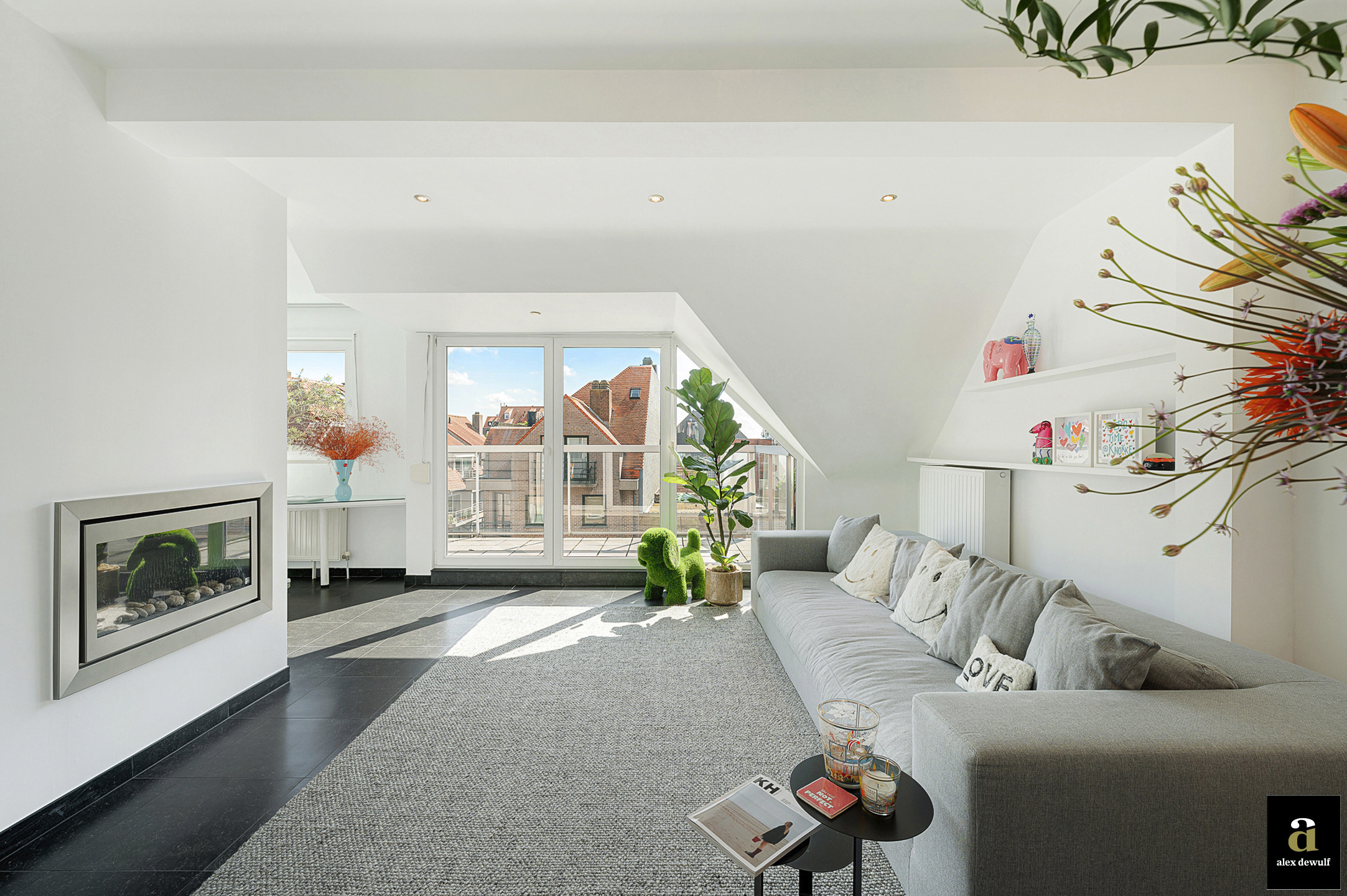Duplex-appartement met unieke terrassen nabij de winkels - foto 1